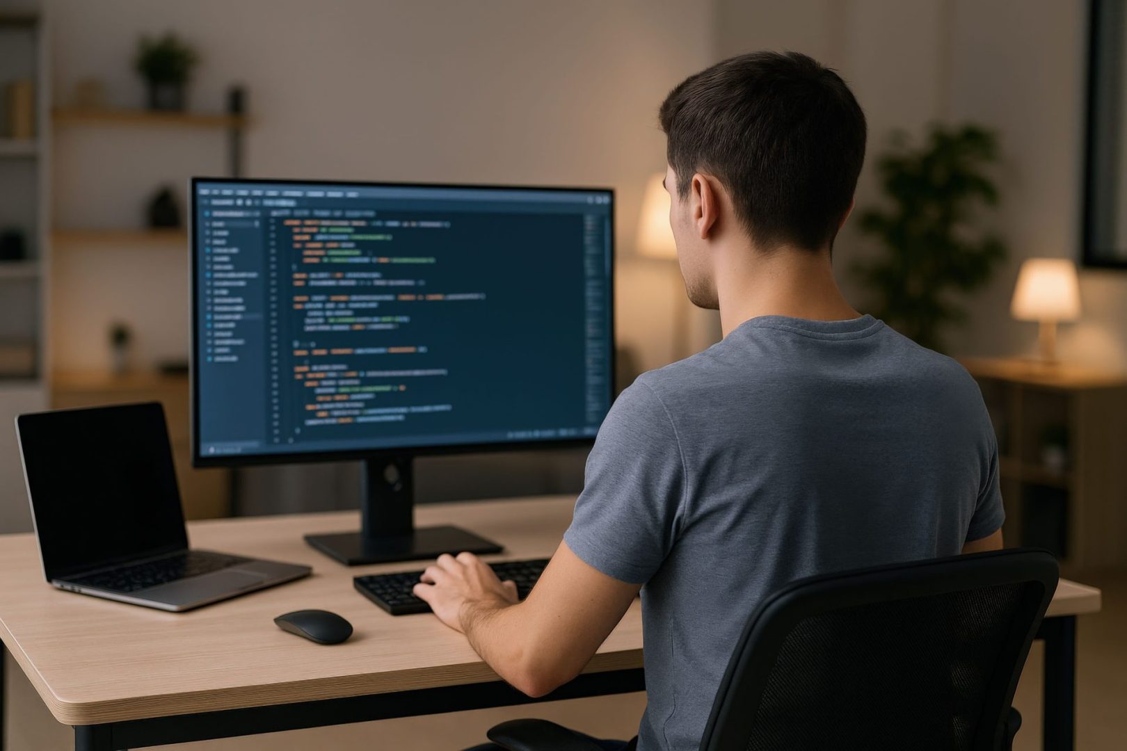 Illustration de Comment se reconvertir dans le développement informatique sans expérience