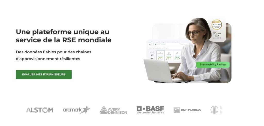 Plateforme RSE EcoVadis