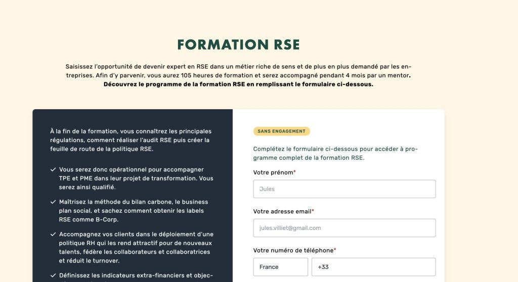 formation pour devenir consultant rse
