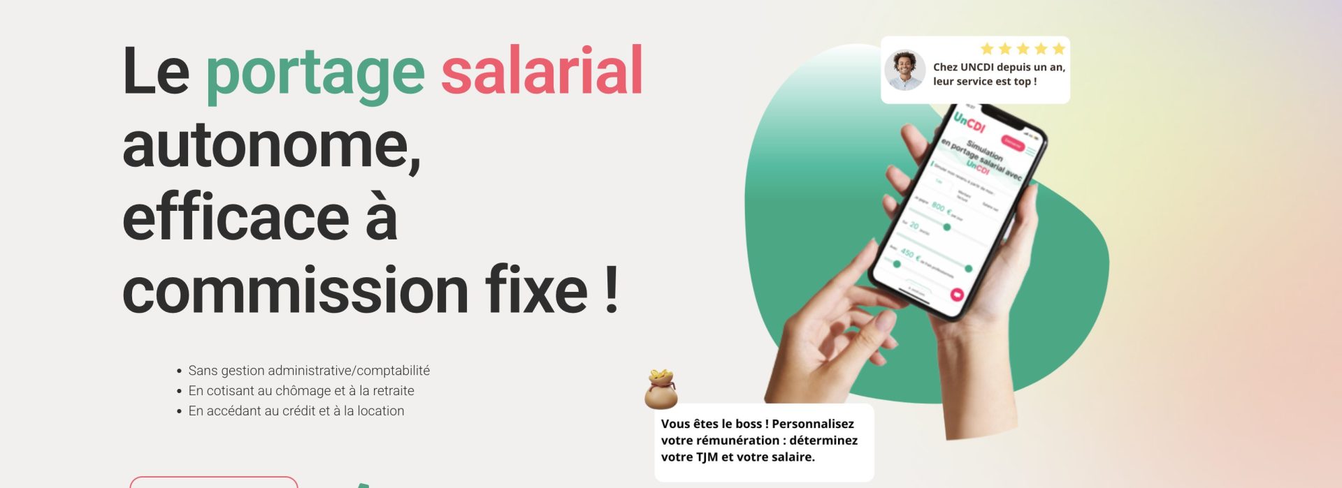 Société de portage salarial Un CDI